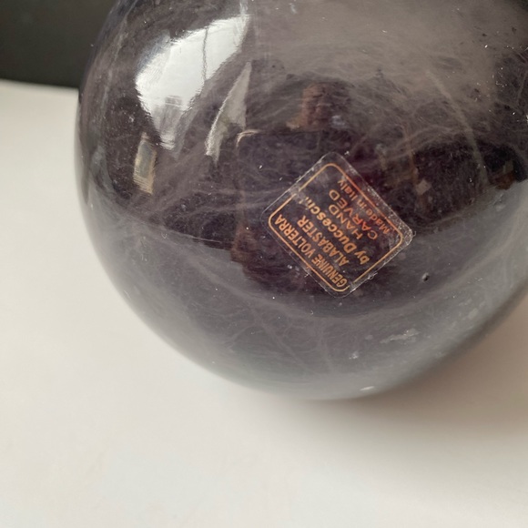 Ducceschi Genuine Alabaster Decorative Paperweight Hand Carved Made in Italy - Picture 6 of 11